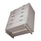 Manhattan Comfort Granville 45.27 Tall Dresser in Light Grey DR-5026 - alternate 4